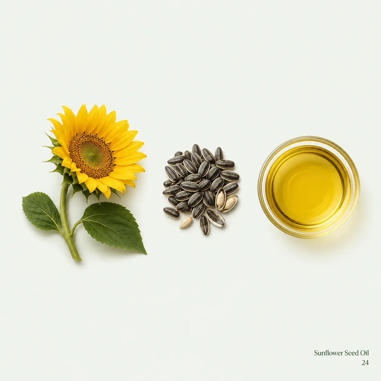 Sunflower Seed Oil — botanical ingredient research